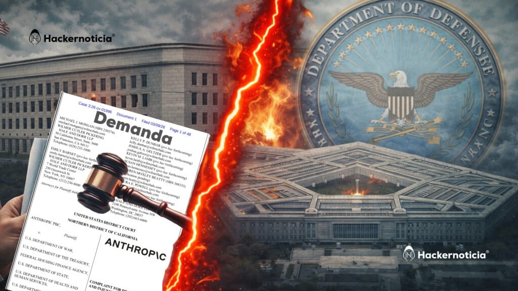 Anthropic demanda al Pentágono