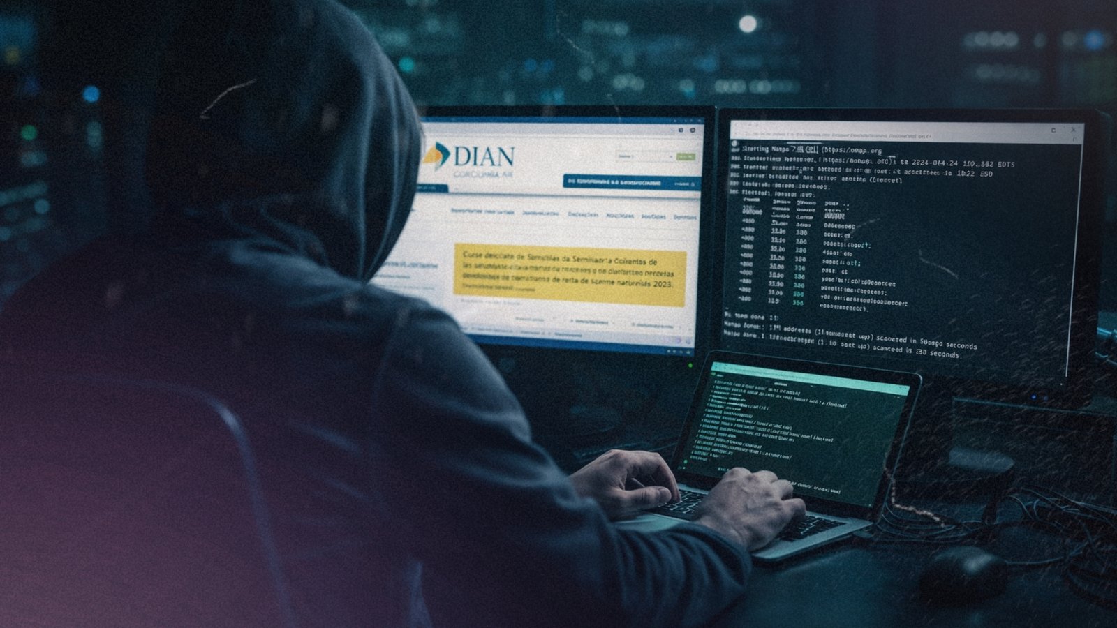 El ciberataque a la DIAN a su sistema de citas y el intento de extorsión. El incidente abre riesgos de phishing y suplantación contra contribuyentes.